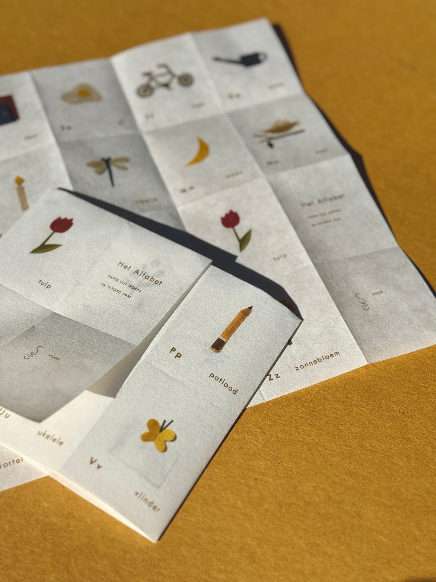 ABC washi print