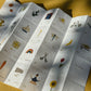 ABC washi print