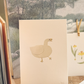 White duck