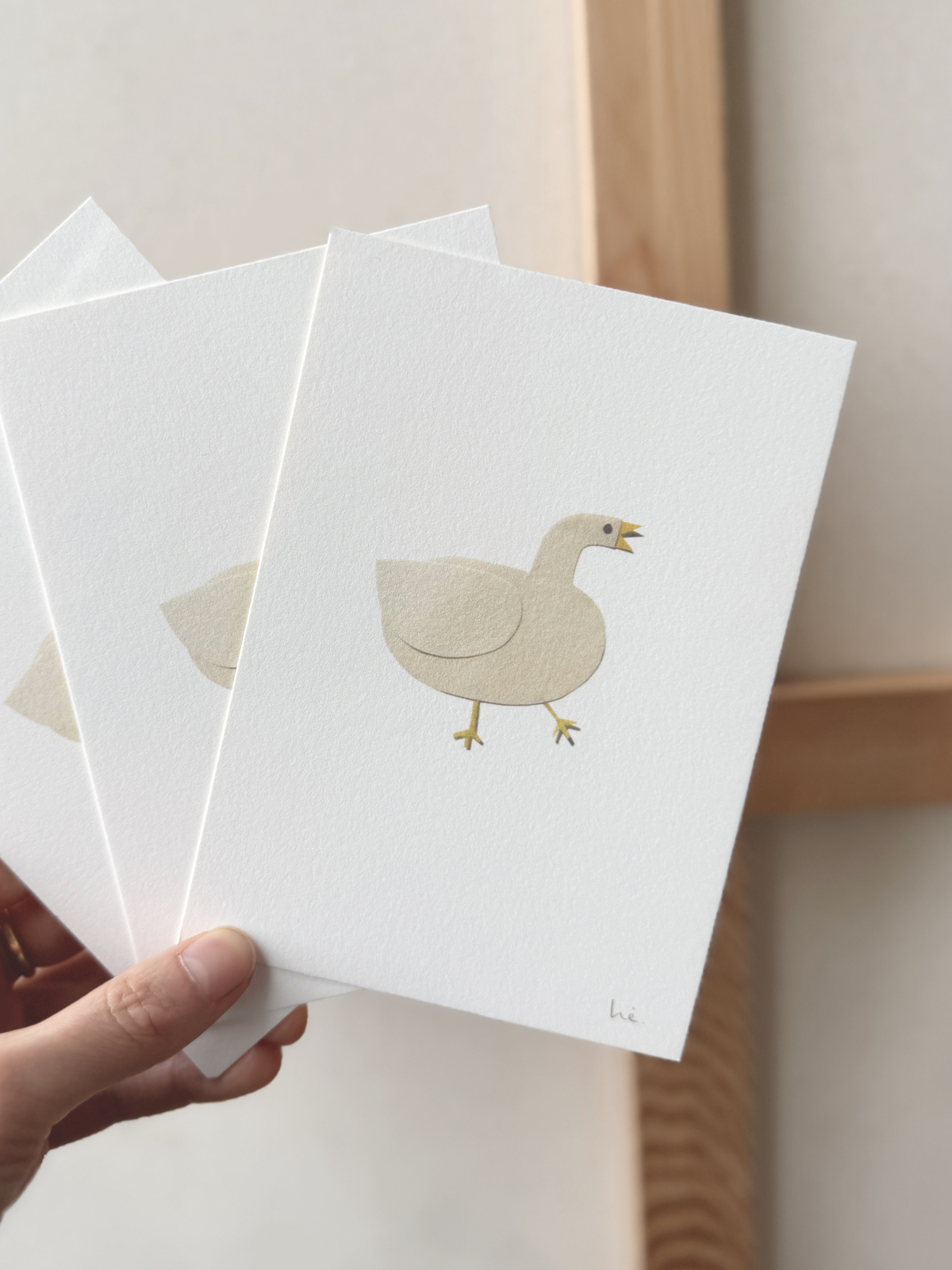 White duck