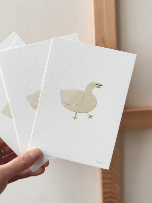 White duck