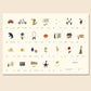 Alphabet poster