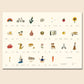Alphabet poster
