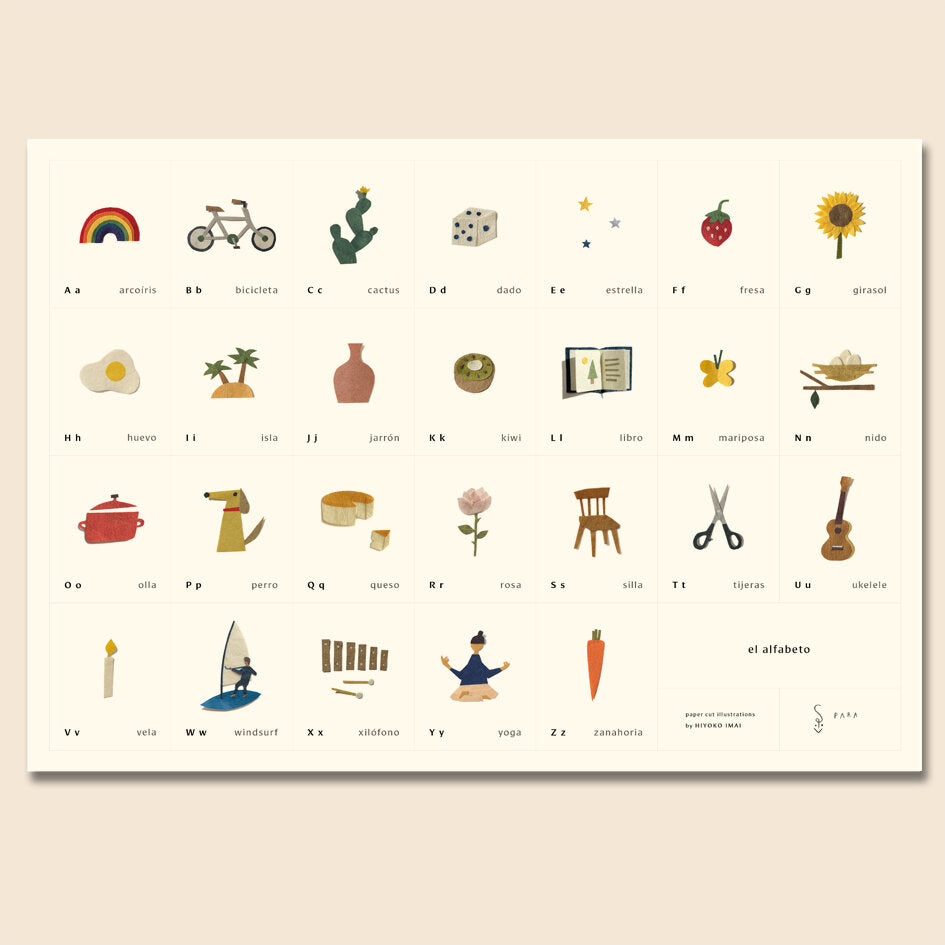 Alphabet poster