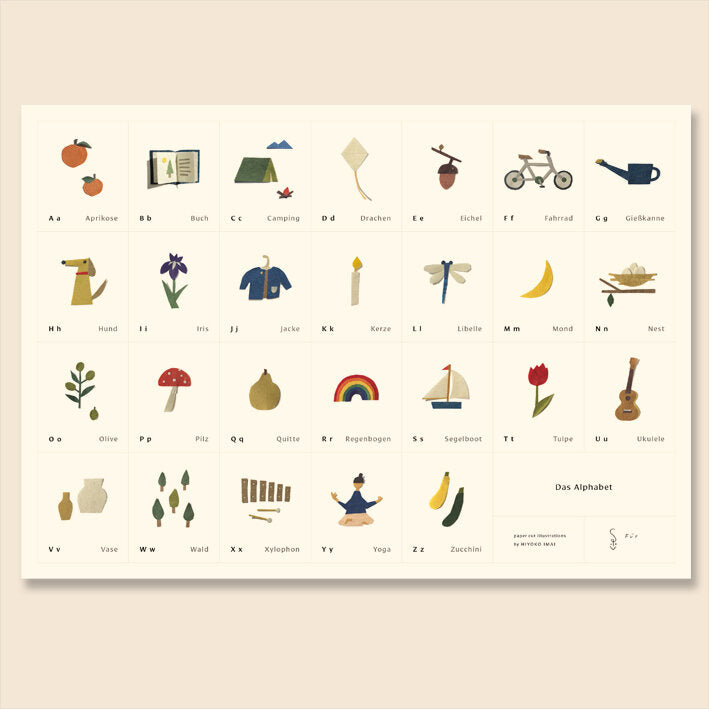 Alphabet poster