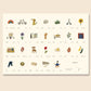 Alphabet poster