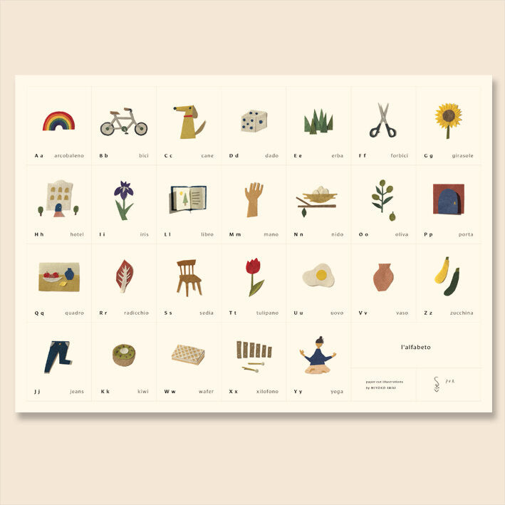 Alphabet poster