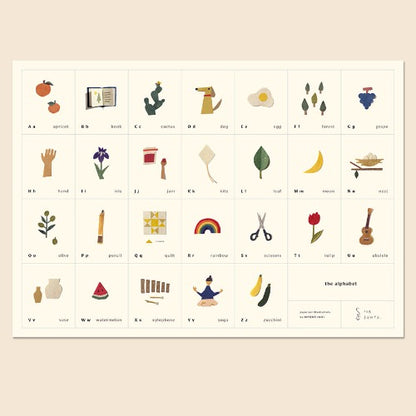 Alphabet poster
