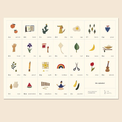 *Alphabet poster